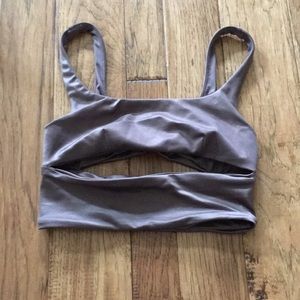 ALO Yoga Slit Shine bra *NEW*